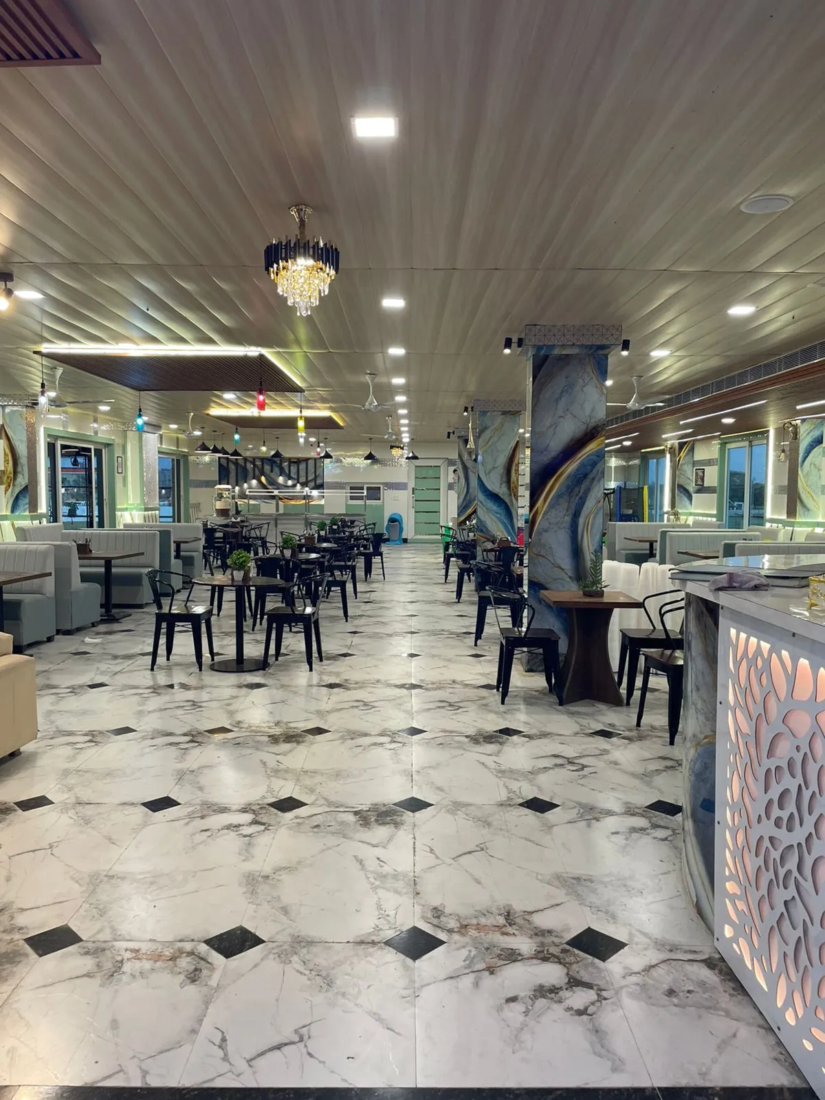 Restaurant dining area